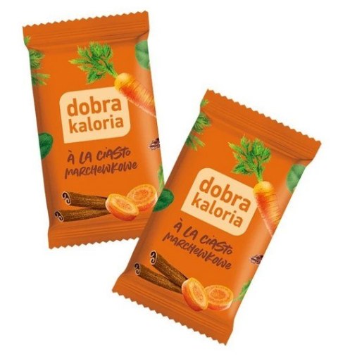 DOBRA KALORIA Mini batoniki a'la ciasto marchewkowe z nerkowców (6x17g) KUBARA
