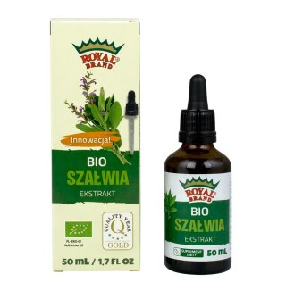 Ekstrakt z Szałwii BIO 50ml ROYAL BRAND