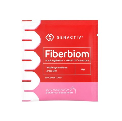 GENACTIV Fiberbiom arabinogalaktan + colostrum 15 sasz.