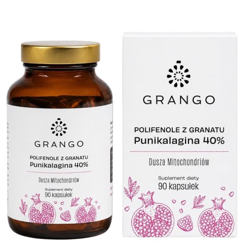 GRANGO Polifenole z granatu punikalagina 40% 90 kaps.