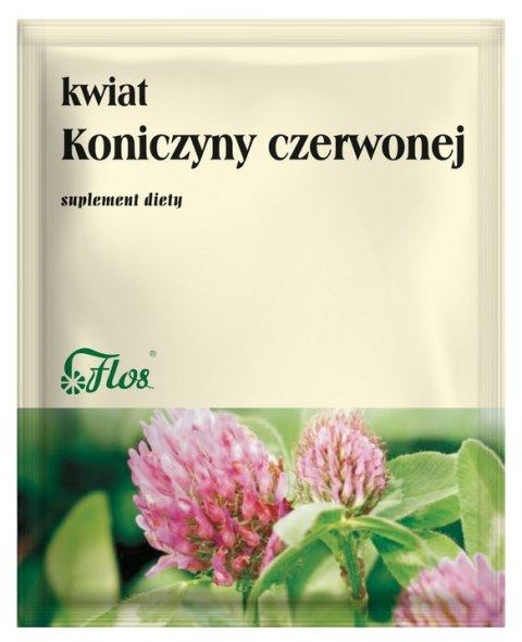 Koniczyna czerwona kwiat 50g FLOS