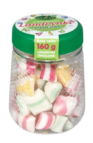 Landrynki owocowe z ksylitolem bez dodatku cukru słoik 160g AKA