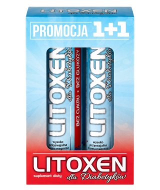 Litoxen dla Diabetyków Zestaw 1+1 (2x20 tabl. mus.) XENICO PHARMA