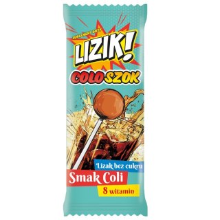 Lizik COLOSZOK lizak bez cukru smak coli 1 szt. STARPHARMA