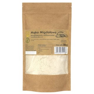 Mąka migdałowa odtłuszczona bezglutenowa 250g EFAVIT