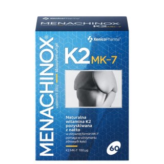 Menachinox K2 MK-7 100mcg, 60 sgels. XENICO PHARMA