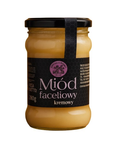 Miód kremowy faceliowy 380g SPECJAŁ Z PASIEKI