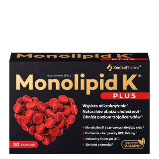 Monolipid K Plus, 30 Vcaps. XENICO PHARMA