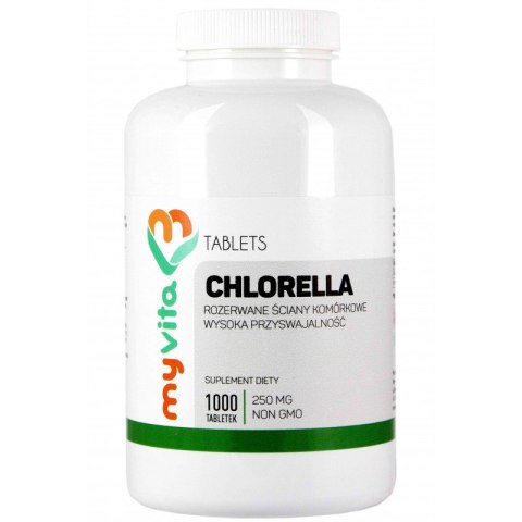 MyVita Chlorella tabletki 250mg, 1000 szt.