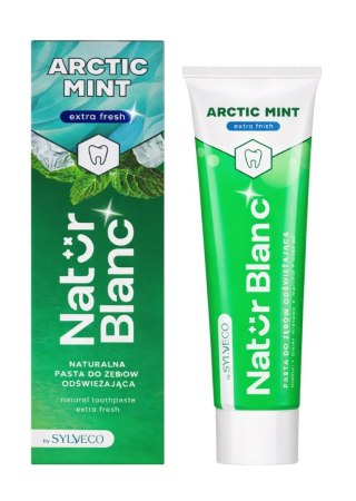 NATUR BLANC Pasta do zębów ARCTIC MINT odświeżająca 100ml SYLVECO