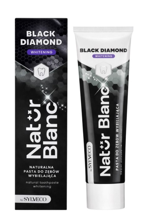 NATUR BLANC Pasta do zębów BLACK DIAMOND wybielająca 100ml SYLVECO