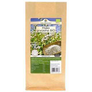 PIĘĆ PRZEMIAN Mąka gryczana pełnoziarnista BIO bezglutenowa 1000g