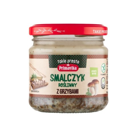 PRIMAVIKA Smalczyk wegetariański z grzybami 160g