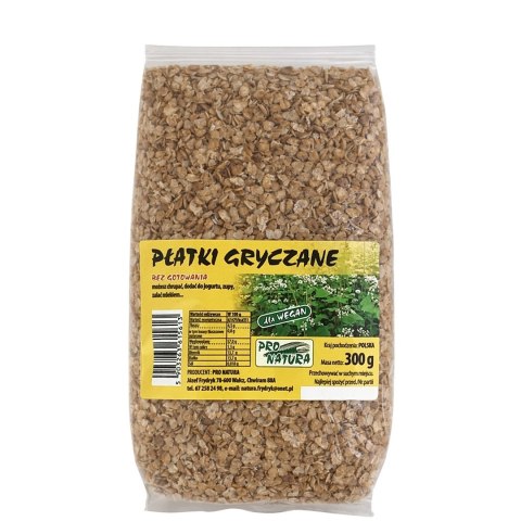 PRO NATURA Płatki gryczane bez gotowania 300g