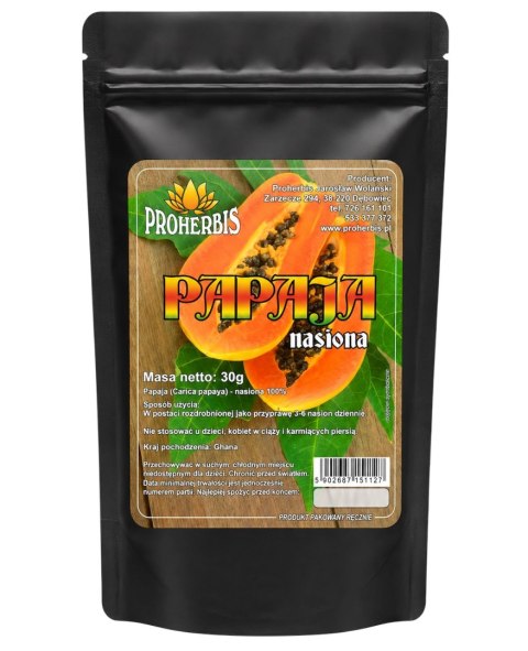 PROHERBIS Papaja nasiona 30g