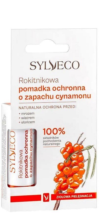 Pomadka rokitnikowa o zapachu cynamonu 4,4g SYLVECO