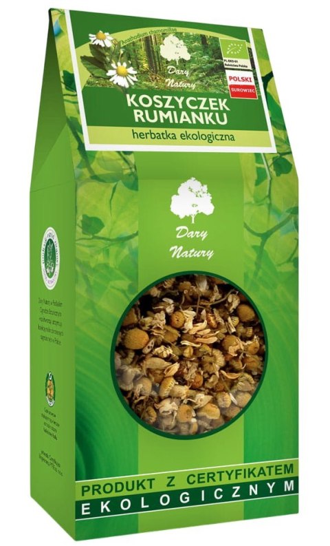 Rumianek koszyczek BIO 100g DARY NATURY