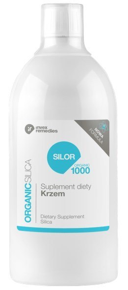 SILOR ORGANIC 1000 krzem 1000 ml INVEX REMEDIES