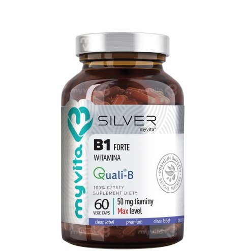 SILVER Witamina B1 50mg (Tiamina), 60kaps. MyVita