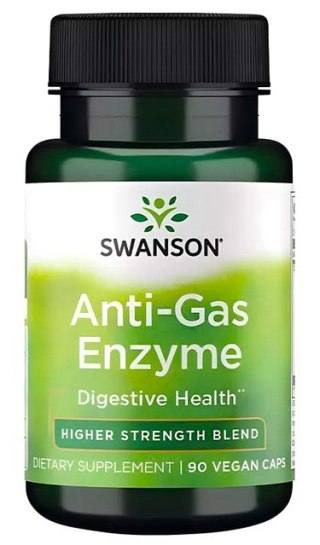 SWANSON Anti-Gas Enzyme 90vcaps.