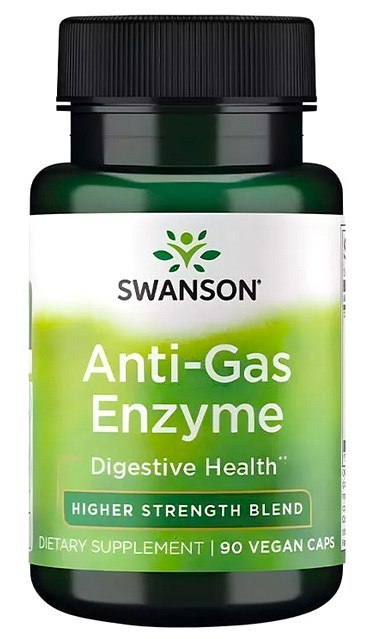 SWANSON Anti-Gas Enzyme 90vcaps.