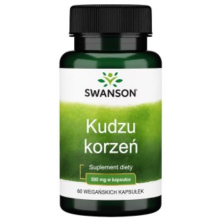 SWANSON Kudzu root 500mg, 60kaps.