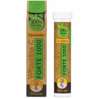 Witamina C 1000mg Forte 20 tabletek musujących UNIPHAR