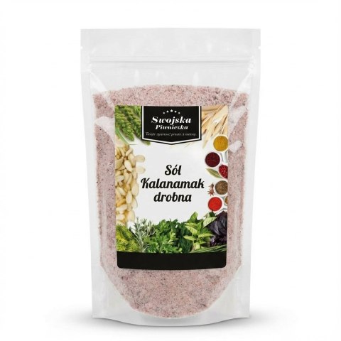 SÓL CZARNA HIMALAJSKA DROBNO Mielona KALA NAMAK 500g