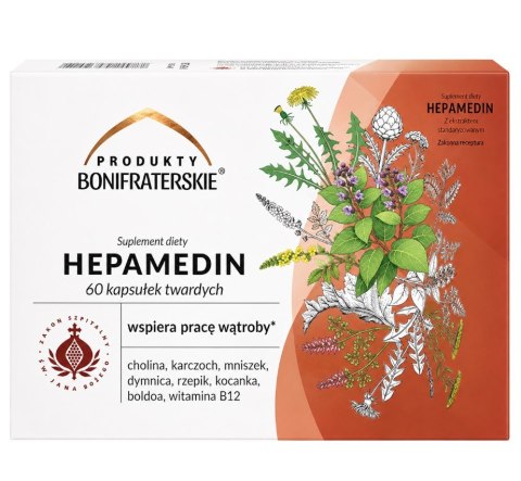 Hepamedin 60 kaps. PRODUKTY BONIFRATERSKIE