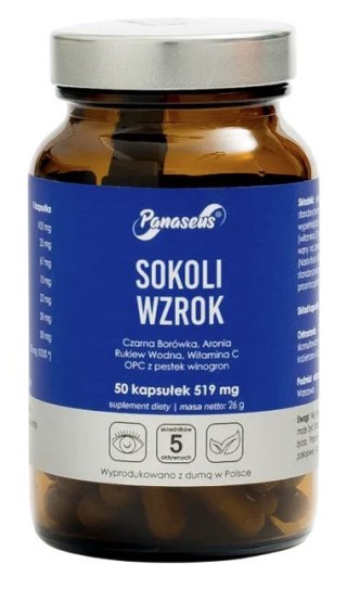 PANASEUS Sokoli wzrok - 50 kaps. YANGO