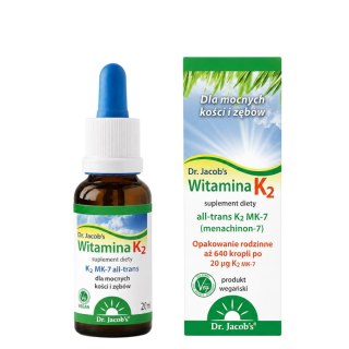 DR. JACOB'S Witamina K2 w kroplach 20ml
