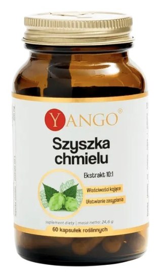 YANGO Szyszka chmielu ekstrakt 10:1 - 60 kaps.