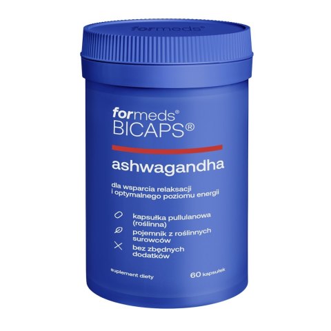 BICAPS ashwagandha 60 kaps. FORMEDS