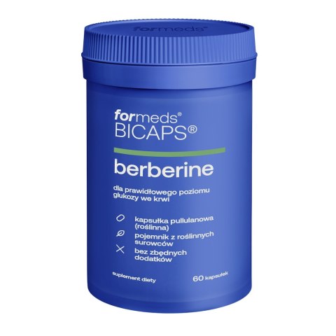 BICAPS berberine 60 kaps. FORMEDS