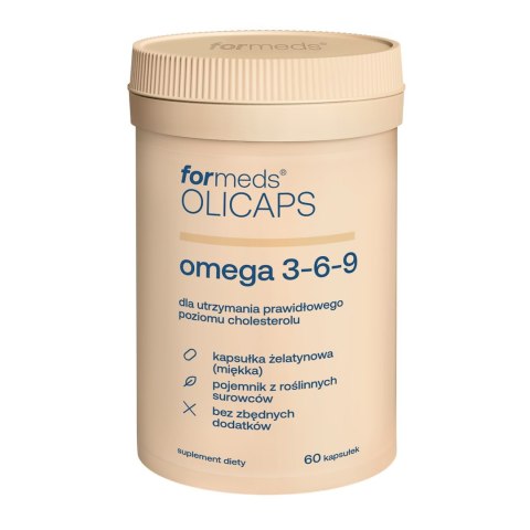 OLICAPS omega 3-6-9, 60 kaps. FORMEDS